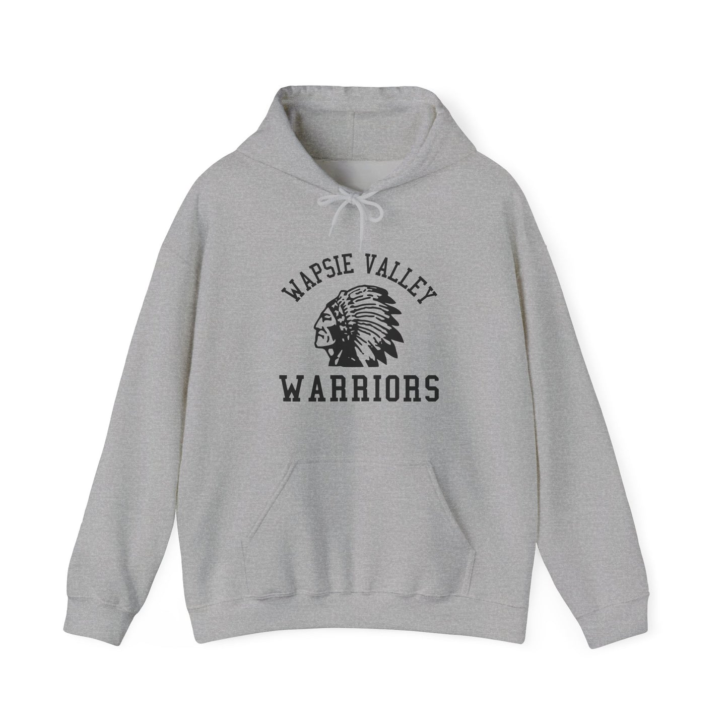 Wapsie Valley Warriors - Adult Hooded Sweatshirt