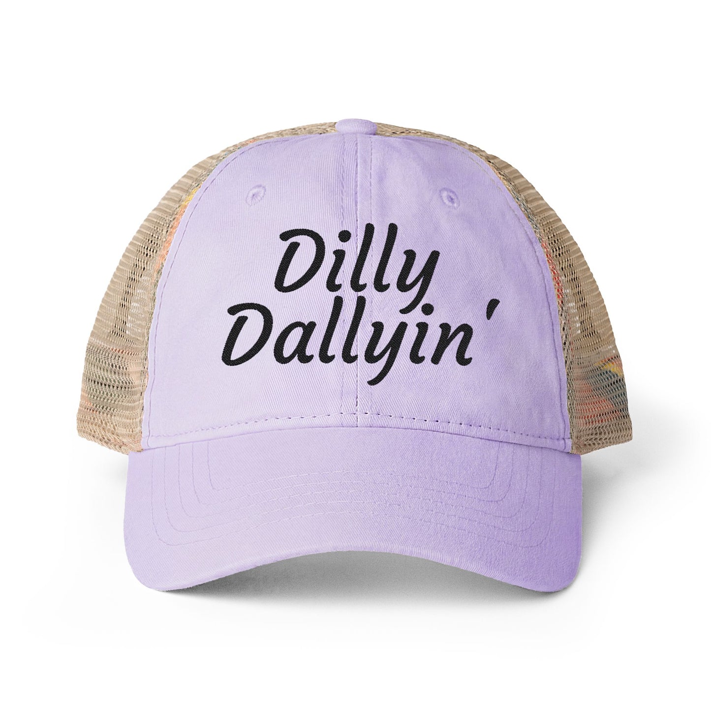 Dilly Dallyin' | Women's Washed Mesh-Back Cap