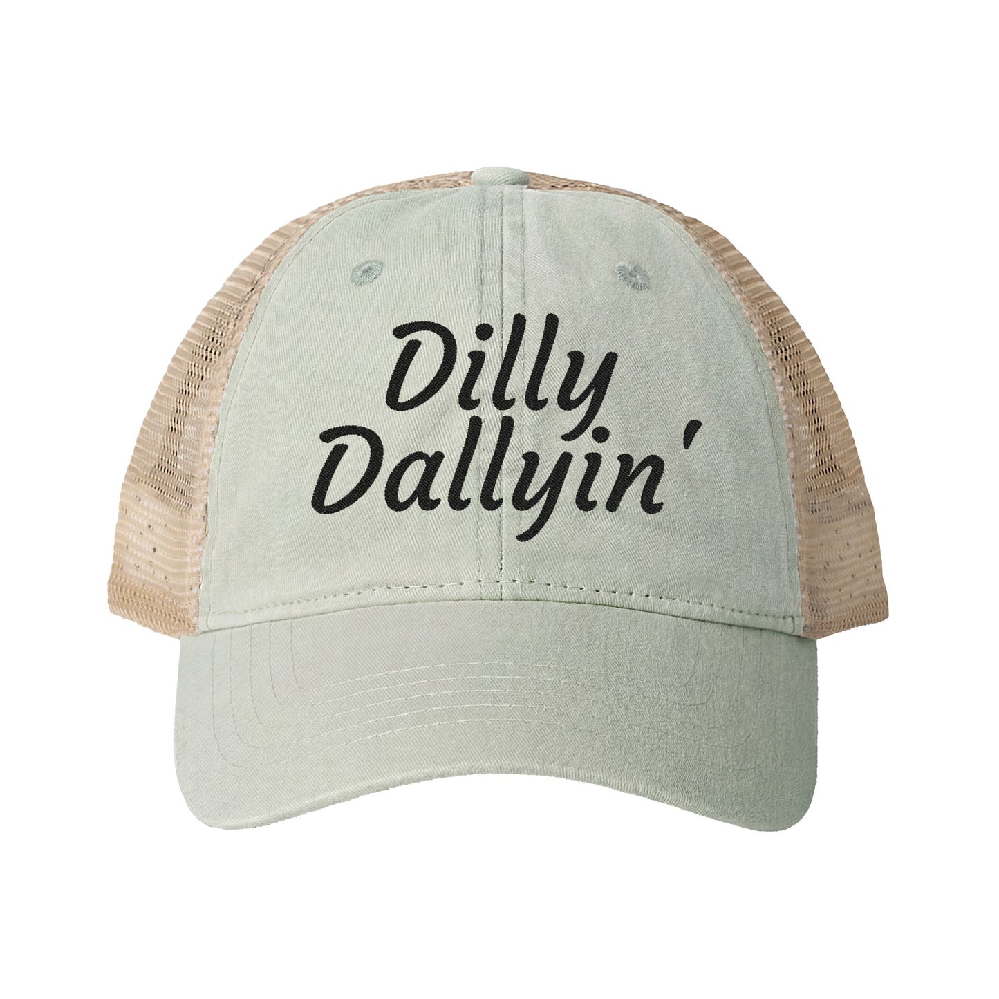 Dilly Dallyin' | Women's Washed Mesh-Back Cap