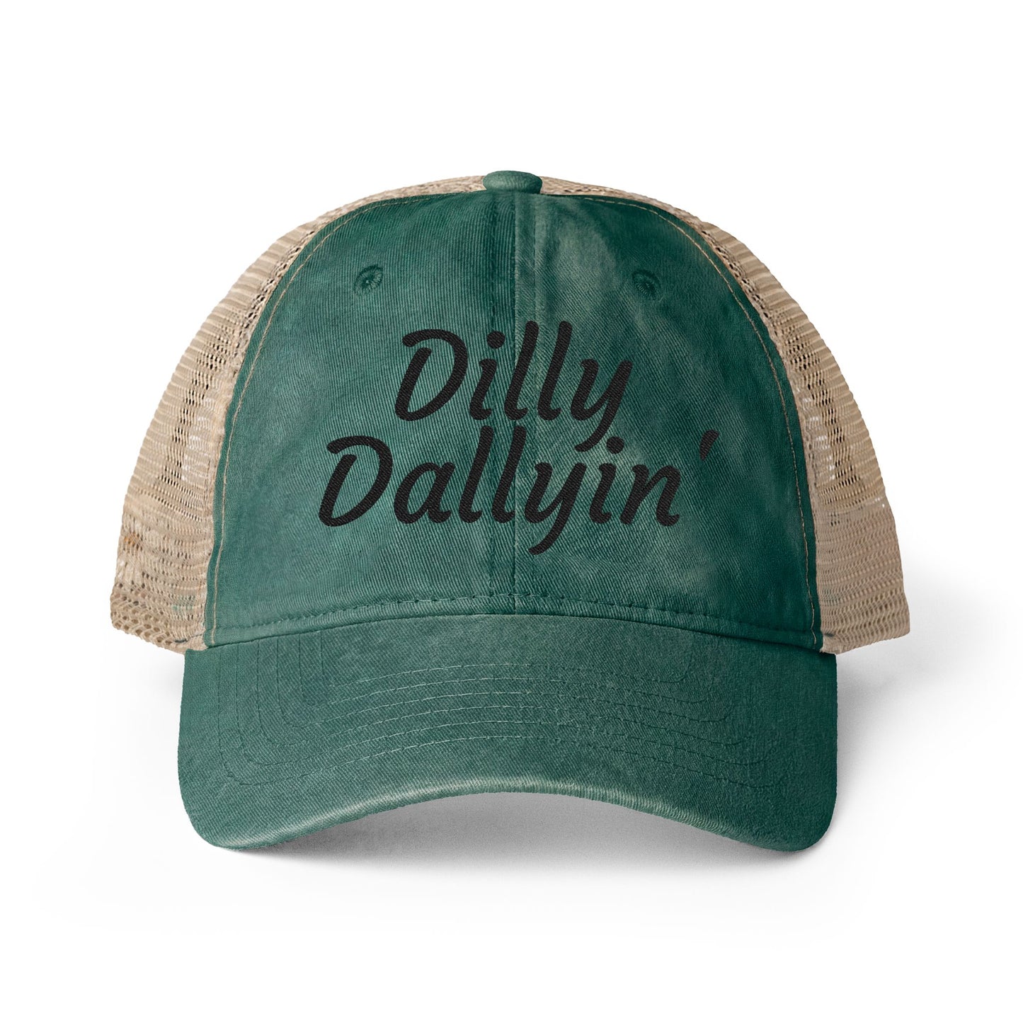 Dilly Dallyin' | Women's Washed Mesh-Back Cap