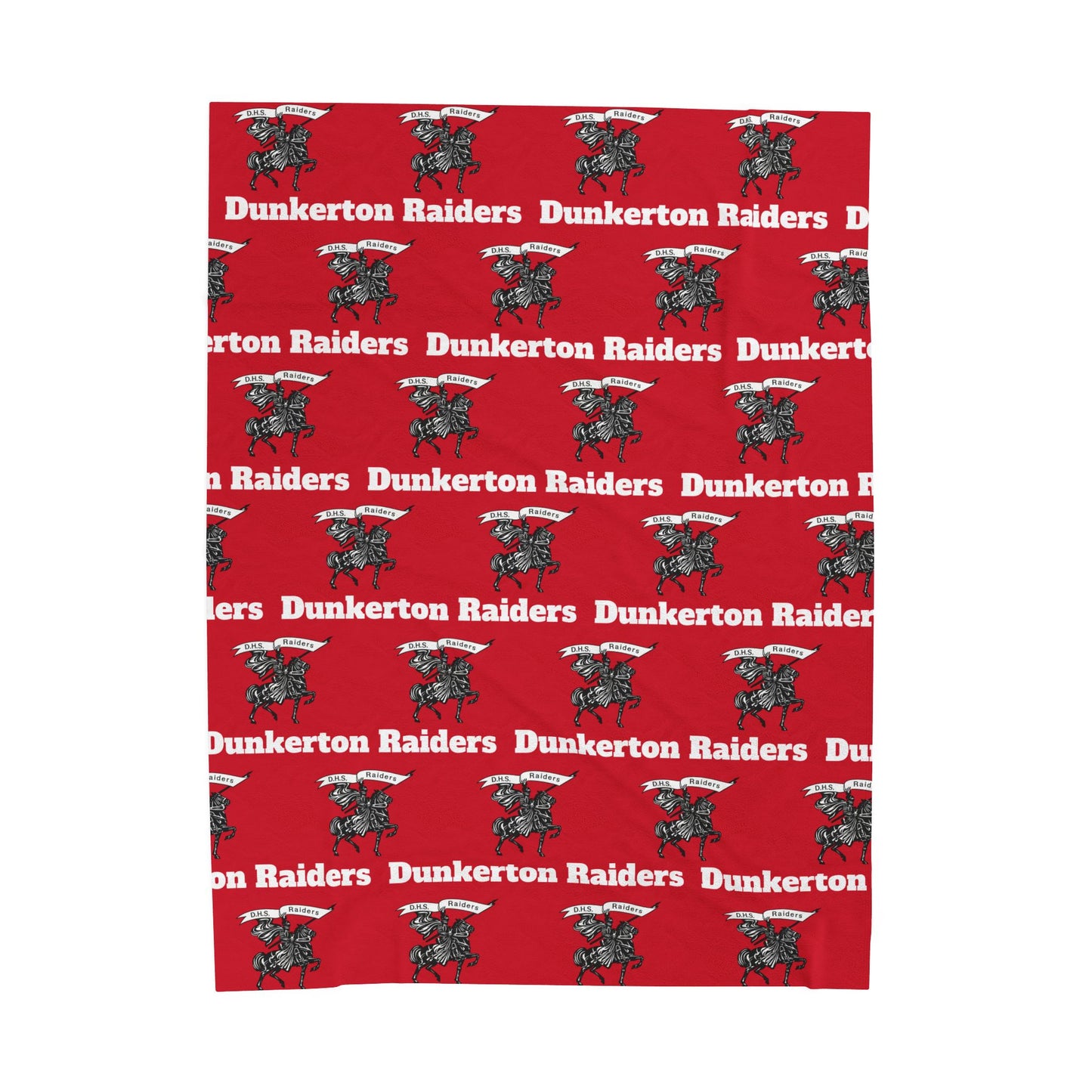 Dunkerton Raiders Vintage - Velveteen Plush Blanket
