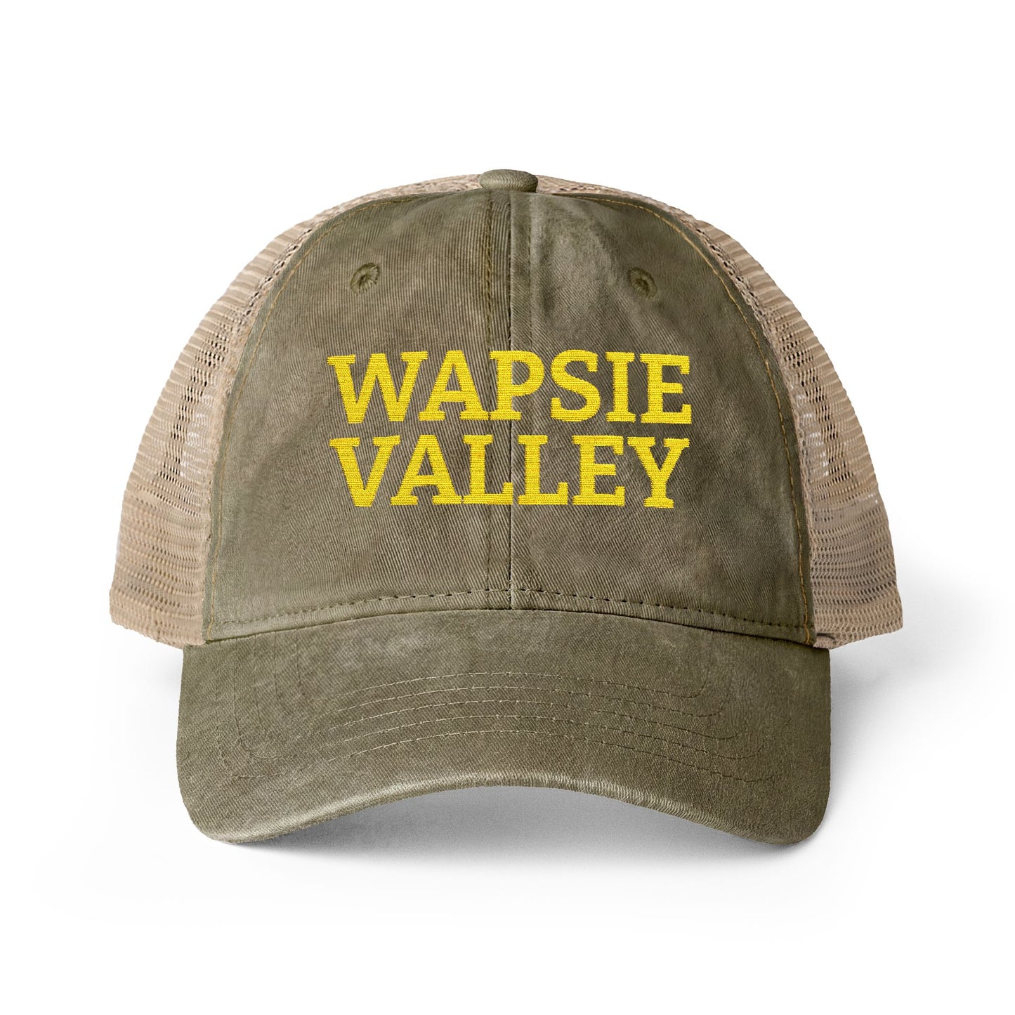 Wapsie Valley | Women's Washed Mesh-Back Cap