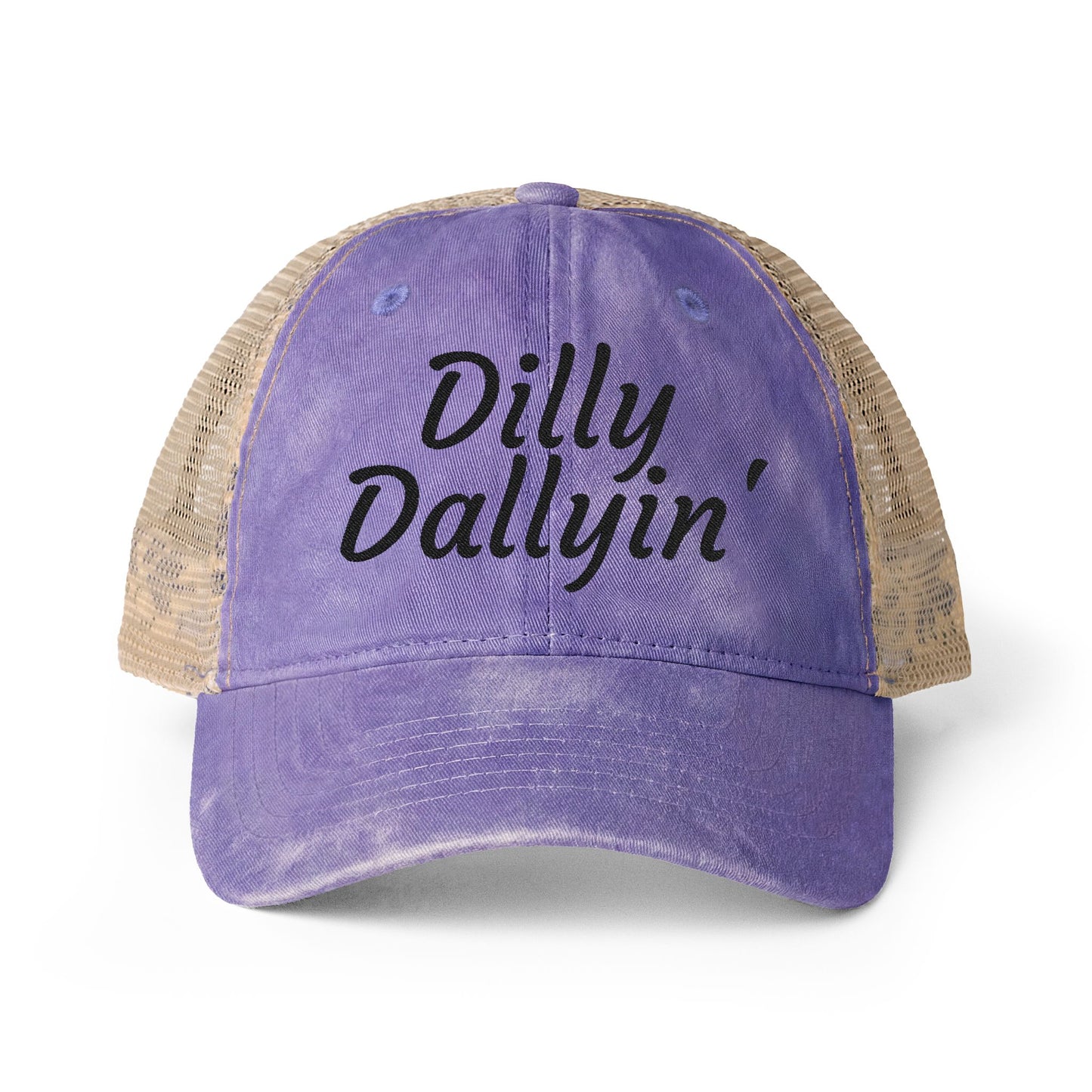 Dilly Dallyin' | Women's Washed Mesh-Back Cap